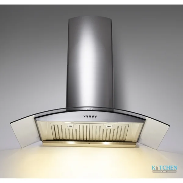 MEX เครื่องดูดควันทรงกระจกโค้ง รุ่น KV7118BFX90 image 2 MEX เครื่องดูดควันทรงกระจกโค้ง รุ่น KV7118BFX90 image 2