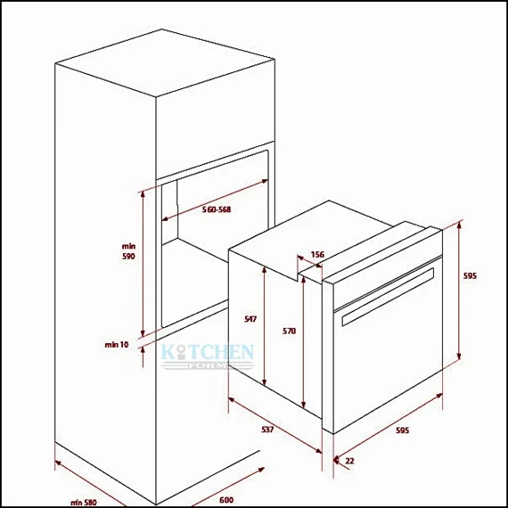 TEKA เตาอบ รุ่น HBB 615 GD image 2 TEKA เตาอบ รุ่น HBB 615 GD image 2