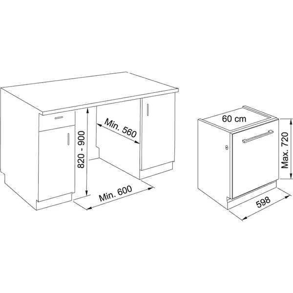 FRANKE เครื่องล้างจาน รุ่น FDW 613 E5P F image 2 FRANKE เครื่องล้างจาน รุ่น FDW 613 E5P F image 2