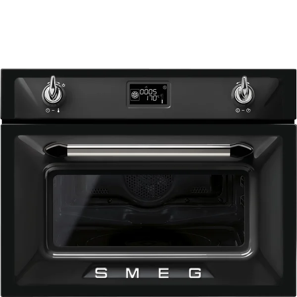 SMEG เตาอบไมโครเวฟ สีดำ รุ่น SF4920MCN1 SMEG เตาอบไมโครเวฟ สีดำ รุ่น SF4920MCN1