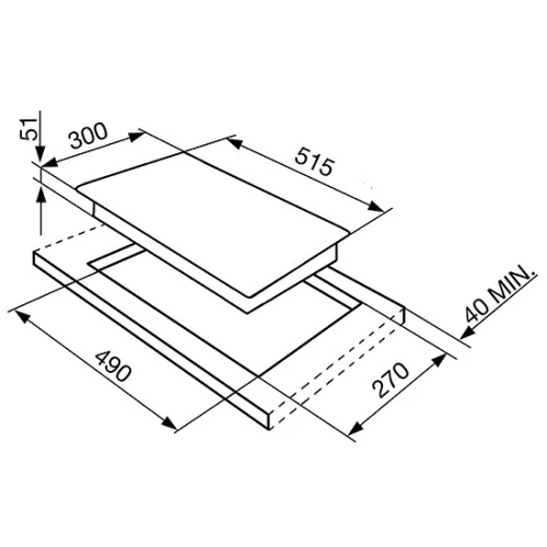 SMEG เตาแม่เหล็กไฟฟ้า รุ่น SI5322B image 2 SMEG เตาแม่เหล็กไฟฟ้า รุ่น SI5322B image 2