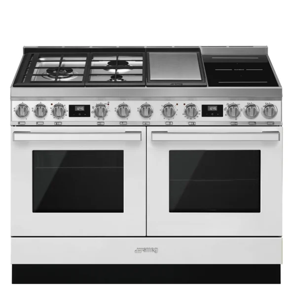 SMEG เตาตั้งพื้นระบบผสม ตัวเลือกรหัส WH รุ่น CPF120IGMP (WH) image 2 SMEG เตาตั้งพื้นระบบผสม ตัวเลือกรหัส WH รุ่น CPF120IGMP (WH) image 2