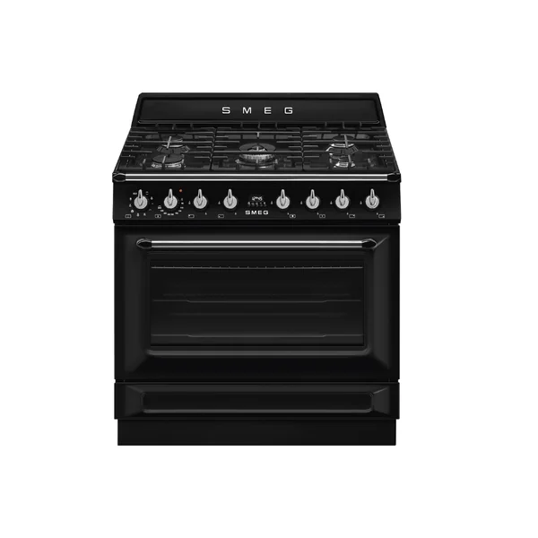 SMEG เตาตั้งพื้นระบบแก๊ส สีดำ ตัวเลือกรหัส BL รุ่น TR90GM (BL) SMEG เตาตั้งพื้นระบบแก๊ส สีดำ ตัวเลือกรหัส BL รุ่น TR90GM (BL)