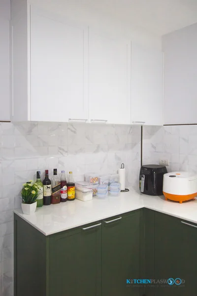  ชุดครัวบิ้วอิน Classic Kitchen ชุดครัวพลาสวูดสไตล์ คลาสสิก 5.35 x 1.55 mm.    image 10