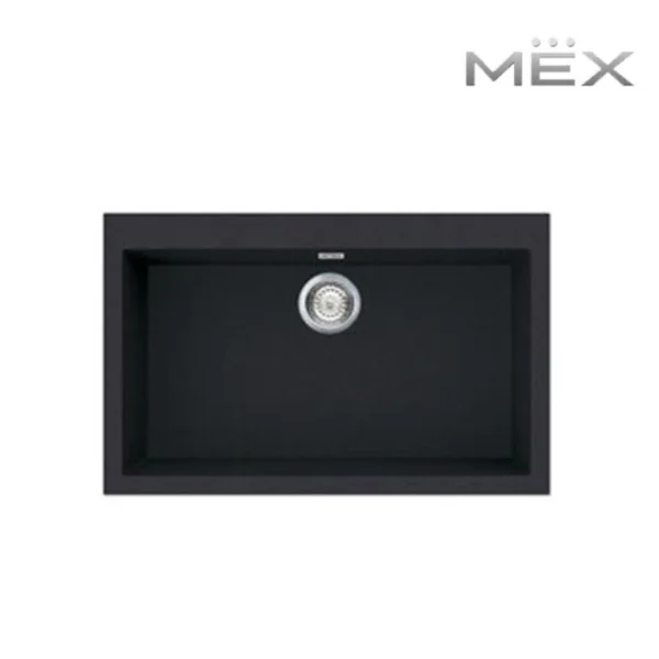 MEX อ่างล้างจาน รุ่น KIN1OOBL สีดำ MEX อ่างล้างจาน รุ่น KIN1OOBL สีดำ