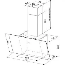 MEX เครื่องดูดควันกระโจม รุ่น TWEET 90B image 2 MEX เครื่องดูดควันกระโจม รุ่น TWEET 90B image 2