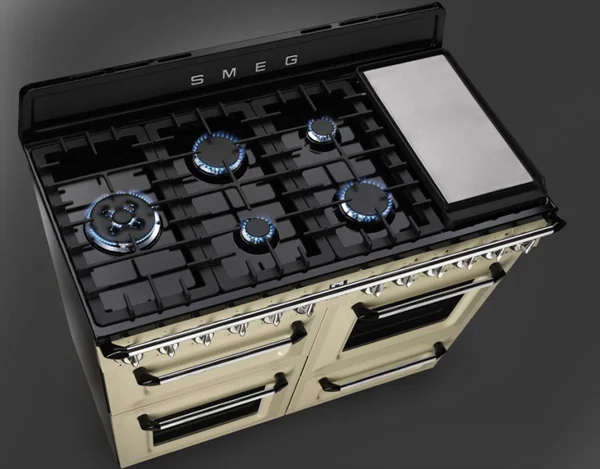 SMEG เตาปรุงอาหาร แบบตั้งพื้น รุ่น TR4110P1 image 4 SMEG เตาปรุงอาหาร แบบตั้งพื้น รุ่น TR4110P1 image 4