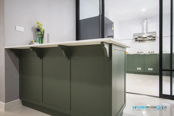  ชุดครัวบิ้วอิน Classic Kitchen ชุดครัวพลาสวูดสไตล์ คลาสสิก 5.35 x 1.55 mm.    image 13