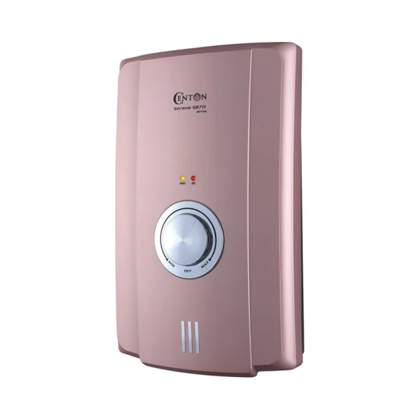 CENTON เครื่องทำน้ำอุ่น สีโรสโกลด์ รุ่น SR711E SS 5.5 KW image 2 CENTON เครื่องทำน้ำอุ่น สีโรสโกลด์ รุ่น SR711E SS 5.5 KW image 2