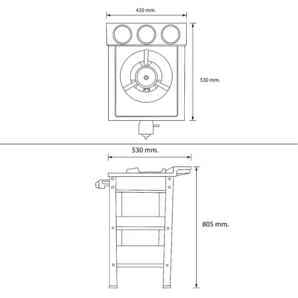 EVE เตาแก๊สตั้งพื้น รุ่น FSH35-1KB5/AUTO (evercook) image 2 EVE เตาแก๊สตั้งพื้น รุ่น FSH35-1KB5/AUTO (evercook) image 2