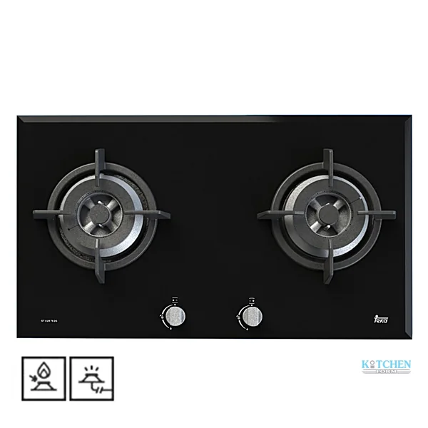 TEKA GT LUX 78 2G AI AL 2TR เตาแก๊ส 2 หัว 78 ซม. image 2 TEKA GT LUX 78 2G AI AL 2TR เตาแก๊ส 2 หัว 78 ซม. image 2