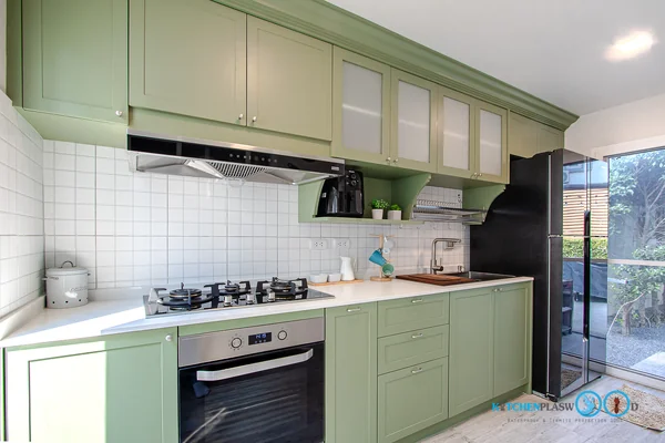 ชุดครัวบิ้วอิน Minimal Classic I-Shape Kitchen 2.84 x 3.78 mm. ชุดครัวบิ้วอิน Minimal Classic I-Shape Kitchen 2.84 x 3.78 mm.