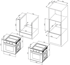  TECNOGAS เตาอบ รุ่น TNP MN 705 B    image 2