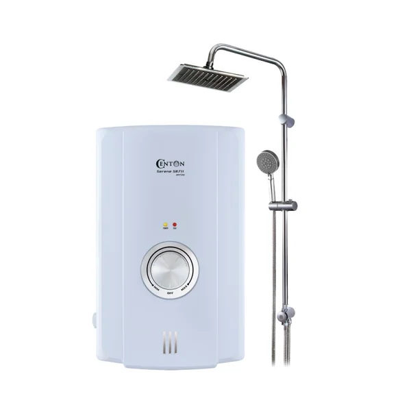 CENTON เครื่องทำน้ำอุ่น สีขาว รุ่น SR711E RS 4.5 KW CENTON เครื่องทำน้ำอุ่น สีขาว รุ่น SR711E RS 4.5 KW