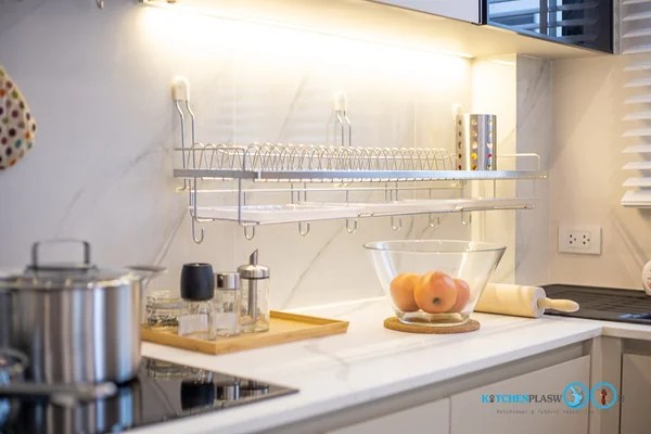 ชุดครัวบิ้วอิน สไตล์โมเดิร์น สวย หรู รูปแบบ L Shape + Island Counter 3.74 x 3.34 mm. image 28 ชุดครัวบิ้วอิน สไตล์โมเดิร์น สวย หรู รูปแบบ L Shape + Island Counter 3.74 x 3.34 mm. image 28
