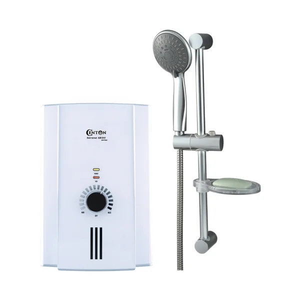 CENTON เครื่องทำน้ำอุ่น สีขาว รุ่น SR311E SS 4.5 KW CENTON เครื่องทำน้ำอุ่น สีขาว รุ่น SR311E SS 4.5 KW
