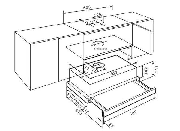 TEKA เครื่องดูดควัน รุ่น TL1 92 image 2 TEKA เครื่องดูดควัน รุ่น TL1 92 image 2
