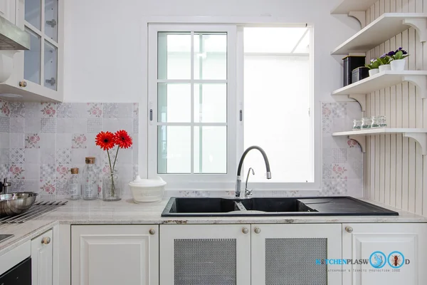  ชุดครัวบิ้วอิน English Classic Kitchen 4.20 x 2.46 mm.    image 7