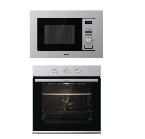 GORENJE ชุดเช็ท ไมโครเวฟ รุ่น BM201AG1X + เตาอบ รุ่น BO6727E03X GORENJE ชุดเช็ท ไมโครเวฟ รุ่น BM201AG1X + เตาอบ รุ่น BO6727E03X