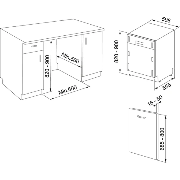 FRANKE เครื่องล้างจาน รุ่น FDW 614 D10P DOS image 2 FRANKE เครื่องล้างจาน รุ่น FDW 614 D10P DOS image 2