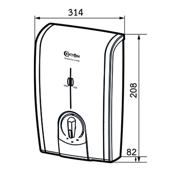 CENTON เครื่องทำน้ำอุ่น รุ่น ST303E 3.5 KW (BLACK SHOWER SET) image 2 CENTON เครื่องทำน้ำอุ่น รุ่น ST303E 3.5 KW (BLACK SHOWER SET) image 2