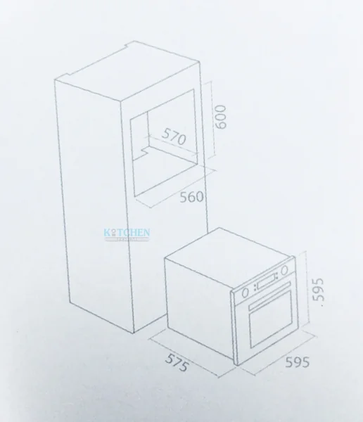 ELICA เตาอบ รุ่น EPBI 1060 DMF image 2 ELICA เตาอบ รุ่น EPBI 1060 DMF image 2
