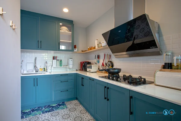 ชุดครัวบิ้วอิน Kitchen L-Shape Design หน้าบานเมมเบรน สวยเนียน ไร้รอยต่อ ขนาด 4.92 x 1.94 mm. image 2 ชุดครัวบิ้วอิน Kitchen L-Shape Design หน้าบานเมมเบรน สวยเนียน ไร้รอยต่อ ขนาด 4.92 x 1.94 mm. image 2