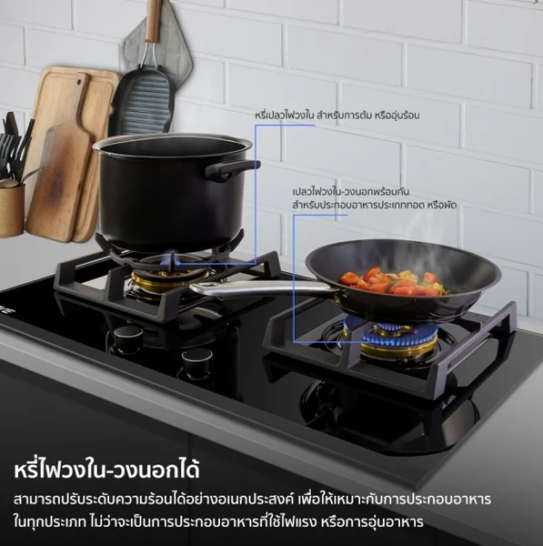 EVE ชุดเซ็ท เครื่องดูดควัน HC-MAXIMUS 90 + เตาแก๊ส 2 หัว แบบฝัง รุ่น HB76-BLACKFOREST/BG image 2 EVE ชุดเซ็ท เครื่องดูดควัน HC-MAXIMUS 90 + เตาแก๊ส 2 หัว แบบฝัง รุ่น HB76-BLACKFOREST/BG image 2