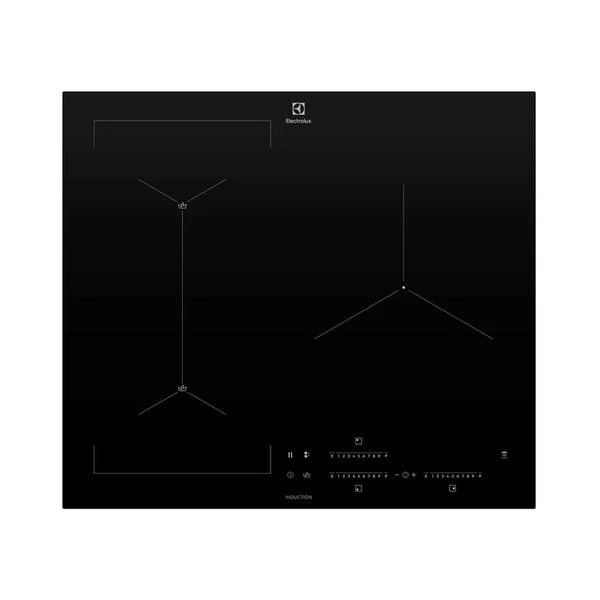 ELECTROLUX เตาแม่เหล็กไฟฟ้าบิลท์อิน แบบ 3 หัวเตา ซีรีส์ 700 ขนาด 60 ซม. รหัสรุ่น EHI6355BF ELECTROLUX เตาแม่เหล็กไฟฟ้าบิลท์อิน แบบ 3 หัวเตา ซีรีส์ 700 ขนาด 60 ซม. รหัสรุ่น EHI6355BF