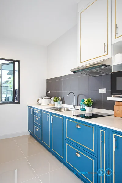 ชุดครัวบิ้วอิน Classic & Luxury Mini Kitchen 3.10 x 1.22 mm. image 2 ชุดครัวบิ้วอิน Classic & Luxury Mini Kitchen 3.10 x 1.22 mm. image 2