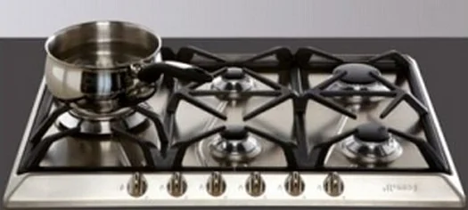SMEG เตาแก๊ส 5 หัว สเตนเลส กว้าง 685 มม. รุ่น SRV575GH5 image 2 SMEG เตาแก๊ส 5 หัว สเตนเลส กว้าง 685 มม. รุ่น SRV575GH5 image 2