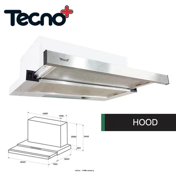 TECNOGAS ชุดเซ็ท เครื่องดูดควัน รุ่น TNP HD 60 SL PO + เตาไฟฟ้า รุ่น TNP VT 302 DG image 2 TECNOGAS ชุดเซ็ท เครื่องดูดควัน รุ่น TNP HD 60 SL PO + เตาไฟฟ้า รุ่น TNP VT 302 DG image 2