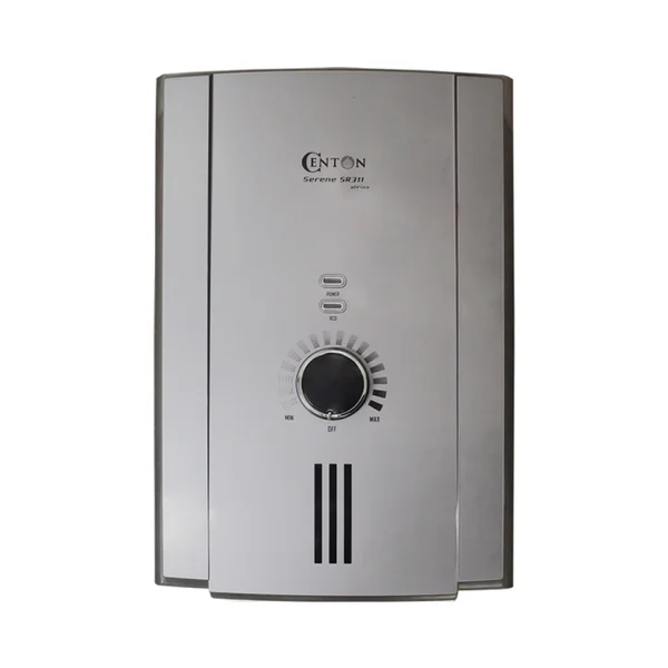  CENTON เครื่องทำน้ำอุ่น สีเงินแพลนทินั่ม รุ่น SR311E SS 4.5 KW    image 2