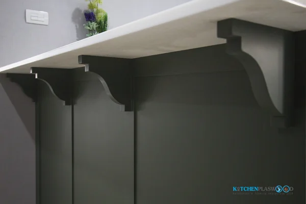  ชุดครัวบิ้วอิน Classic Kitchen ชุดครัวพลาสวูดสไตล์ คลาสสิก 5.35 x 1.55 mm.    image 15
