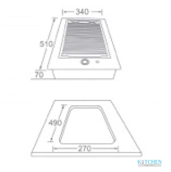  TECNOGAS เตาย่าง รุ่น PN34BB-DOMINO NEXT BBQ    image 2