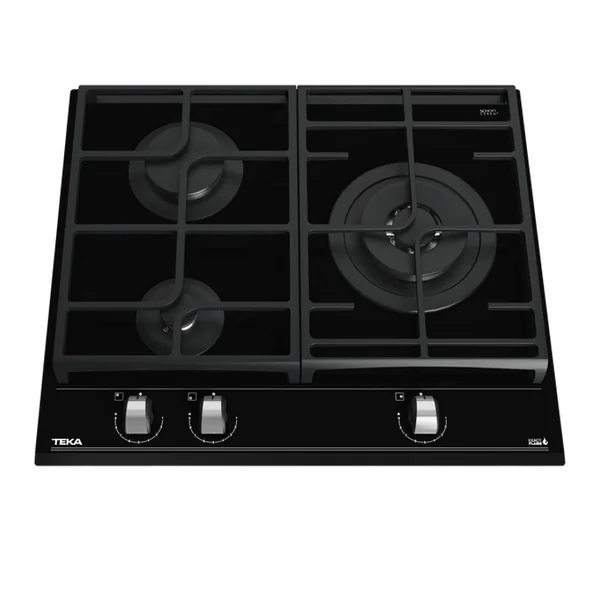TEKA เตาแก๊สผิวกระจกเซรามิก 3 หัว พร้อม ExactFlame ขนาด 60 ซม. กระจกสีดำ รุ่น GZC 63310 TEKA เตาแก๊สผิวกระจกเซรามิก 3 หัว พร้อม ExactFlame ขนาด 60 ซม. กระจกสีดำ รุ่น GZC 63310