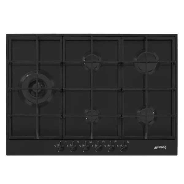 SMEG เตาแก๊สแบบฝัง รุ่น PX375LMB image 2 SMEG เตาแก๊สแบบฝัง รุ่น PX375LMB image 2