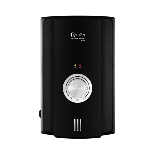 CENTON เครื่องทำน้ำอุ่น สีดำ รุ่น SR711E SS 5.5 KW image 2 CENTON เครื่องทำน้ำอุ่น สีดำ รุ่น SR711E SS 5.5 KW image 2