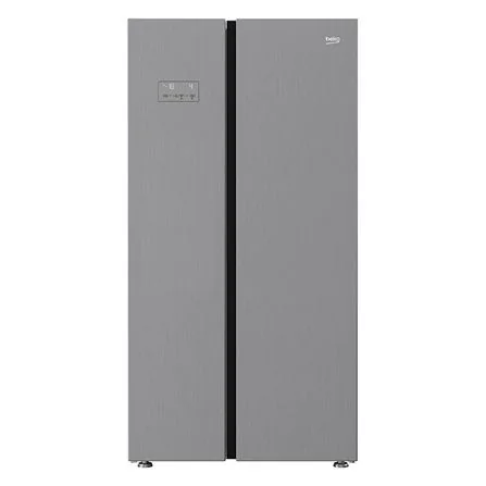 BEKO ตู้เย็น SIDE BY SIDE 19.8 คิว (สีสแตนเลส) รุ่น GNE640E50VZP BEKO ตู้เย็น SIDE BY SIDE 19.8 คิว (สีสแตนเลส) รุ่น GNE640E50VZP