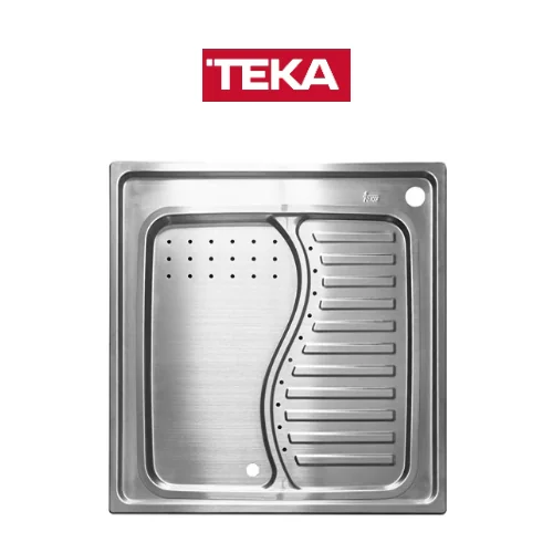 TEKA อ่างล้างจานสแตนเลส 1 หลุม ขนาด 500 x 500 มม. รุ่น NOVA C 1B