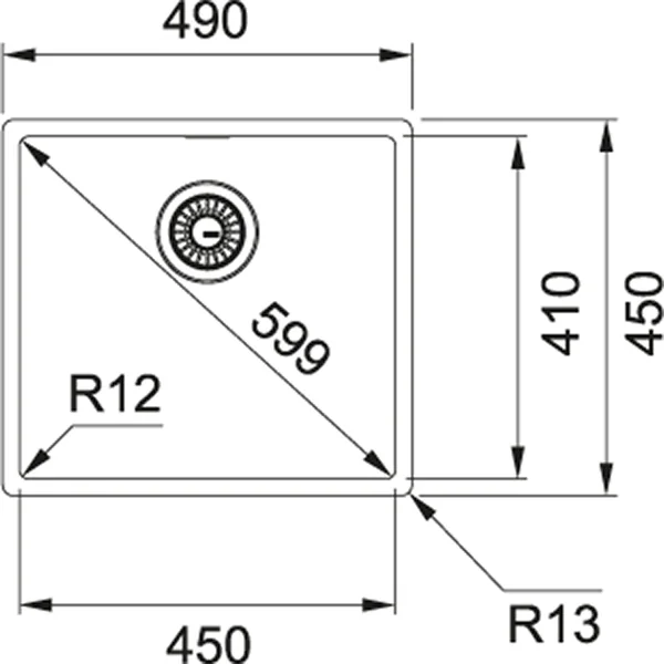  FRANKE อ่างล้างจาน รุ่น BXX 210-45    image 2