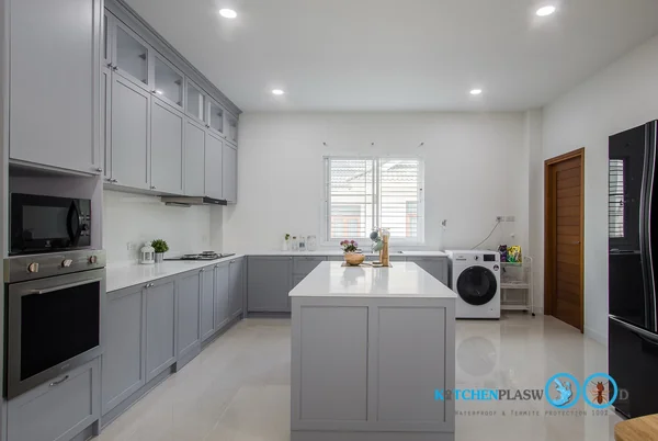 ชุดครัวบิ้วอิน Classic Large Kitchen ครัวชุดใหญ่ สไตล์คลาสสิค 5.78 x 3.20 mm. ชุดครัวบิ้วอิน Classic Large Kitchen ครัวชุดใหญ่ สไตล์คลาสสิค 5.78 x 3.20 mm.