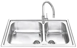 SMEG อ่างล้างจาน รุ่น LG862 SMEG อ่างล้างจาน รุ่น LG862