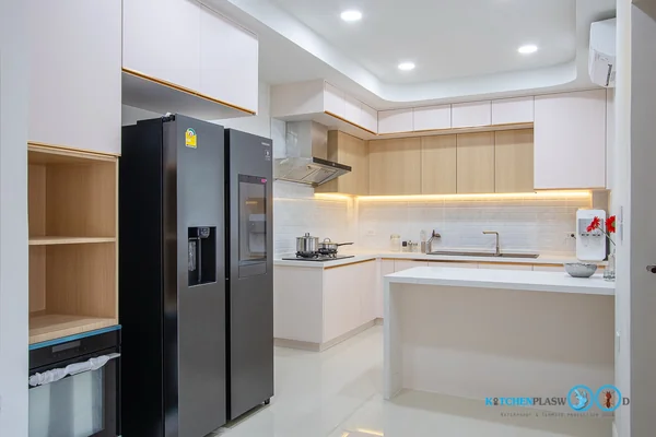 ชุดครัวบิ้วอิน Sweet & Luxury Kitchen โทนหวานสไตล์โมเดิร์น 3.66 x 1.18 m. image 2 ชุดครัวบิ้วอิน Sweet & Luxury Kitchen โทนหวานสไตล์โมเดิร์น 3.66 x 1.18 m. image 2