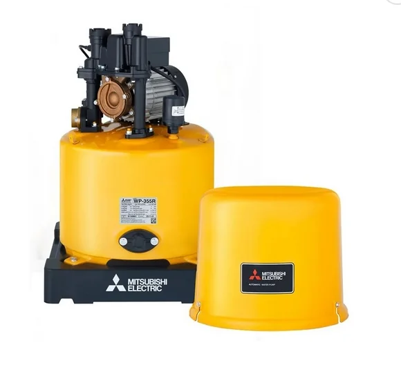 MITSUBISHI ปั๊มอัตโนมัติ 350 วัตต์ รุ่น WP-355R MITSUBISHI ปั๊มอัตโนมัติ 350 วัตต์ รุ่น WP-355R