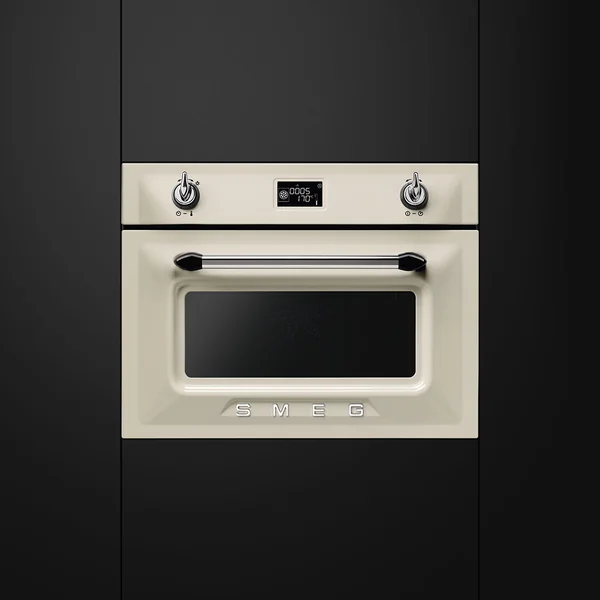 SMEG เตาอบไมโครเวฟ สีครีม รุ่น SF4920MCP1 image 2 SMEG เตาอบไมโครเวฟ สีครีม รุ่น SF4920MCP1 image 2