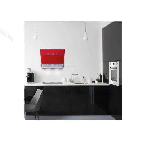 SMEG เครื่องดูดควันติดผนังดีไซน์ Reto Series รุ่น KFAB75RD image 2 SMEG เครื่องดูดควันติดผนังดีไซน์ Reto Series รุ่น KFAB75RD image 2