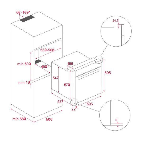 TEKA เตาอบ รุ่น HCB 6435 image 2 TEKA เตาอบ รุ่น HCB 6435 image 2