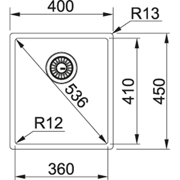 FRANKE อ่างล้างจาน รุ่น BXX 210-36 image 2 FRANKE อ่างล้างจาน รุ่น BXX 210-36 image 2