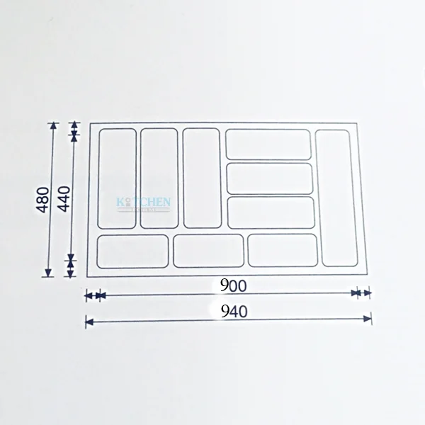  MODERNFORM ถาดใส่ช้อนส้อม รุ่น AG TRAY 100 SS (ราคายังไม่รวมส่ง)    image 2